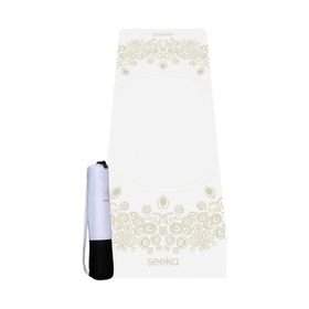 Seeka Yoga Pro Serisi Rise Beyaz Yoga Mat