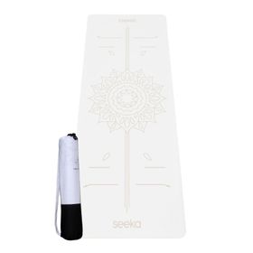 Seeka Yoga Pro Serisi Sun Beyaz Yoga Mat