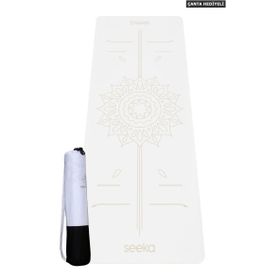 Seeka Yoga Pro Serisi Sun Beyaz Yoga Mat