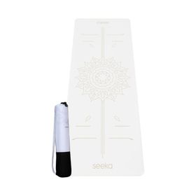 Seeka Yoga Pro Serisi Sun Beyaz Yoga Mat
