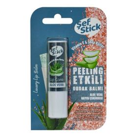 Şef Stick Peeling Etkili Aloe Vera Kayısı Lip Care