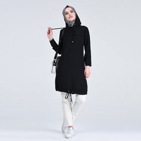 Sefamerve 0241-04 Siyah Kadın Tunik