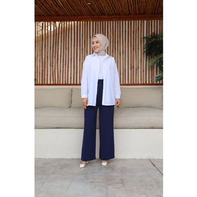 Sefamerve 1006-11 Koyu Lacivert Kadın Pantolon