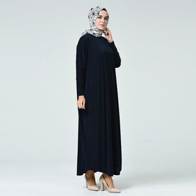 Sefamerve 2000-03 Lacivert Kadın Elbise