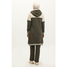 Sefamerve 23105-04 Haki Kadın Eşofman Takım