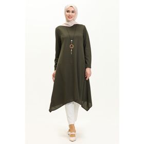Sefamerve 2323-03 Haki Kadın Tunik
