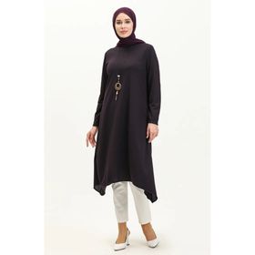 Sefamerve 2323-07 Mor Kadın Tunik
