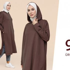 Sefamerve 3007-11 Kahverengi Kadın Tunik