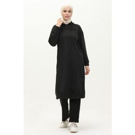 Sefamerve 3034-03 Siyah Kadın Mont