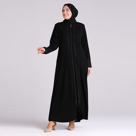 Sefamerve 4005-04 Siyah Ferace