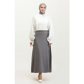 Sefamerve 4804-04 Gri Kadın Etek