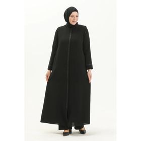 Sefamerve 5054-03 Siyah Kadın Ferace