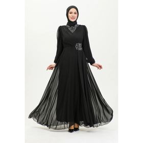 Sefamerve 52882-02 Siyah Kadın Elbise