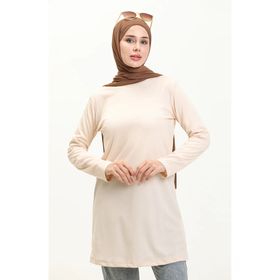Sefamerve 6016-03 Krem Kadın Tunik