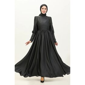 Sefamerve 6080-15 Füme Kadın Elbise