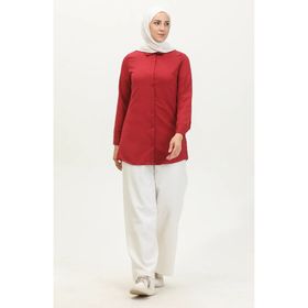 Sefamerve 6111-06 Bordo Kadın Tunik