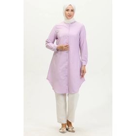 Sefamerve 6112-04 Lila Kadın Tunik