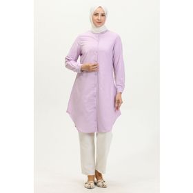 Sefamerve 6112-04 Lila Kadın Tunik