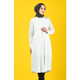 Sefamerve 6435-10 Ekru Kadın Tunik