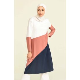Sefamerve 6447-07 Ekru Kadın Tunik