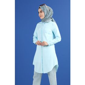 Sefamerve 6472-12 Turkuaz Kadın Tunik