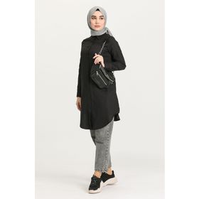 Sefamerve 6472-14 Siyah Kadın Tunik