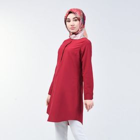 Sefamerve 6474-03 Bordo Kadın Tunik