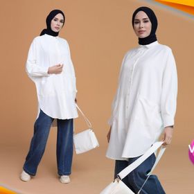 Sefamerve 6480-14 Ekru Kadın Tunik