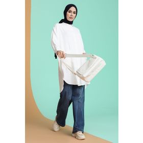Sefamerve 6480-14 Ekru Kadın Tunik
