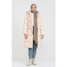 Sefamerve 7031-01 Krem Kadın Mont