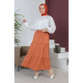 Sefamerve 8653-01 Taba Kadın Etek
