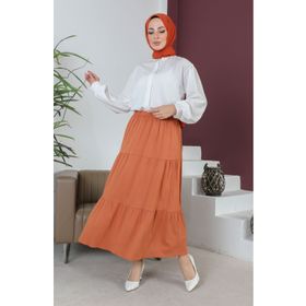 Sefamerve 8653-01 Taba Kadın Etek