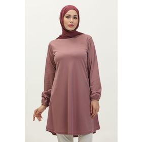 Sefamerve 8663-04 Gül Kurusu Kadın Tunik