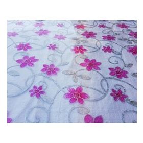 Şeffaf Desenli 100 cm X 180 cm Masa Örtüsü 1.7 mm Kalın Pvc Kaymaz Masa Örtüsü