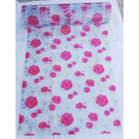 Şeffaf Desenli 80 cm X 140 cm 1.7 mm Kalın Pvc Kaymaz
