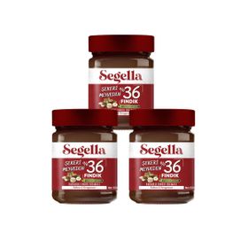 Segella Şekeri Meyveden %36 350 gr Kakaolu Fındık Kreması