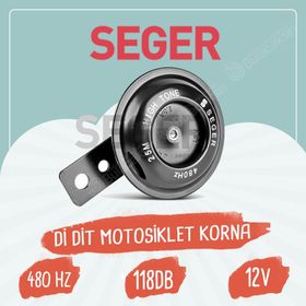 Seger M25 Didit Motosiklet 12v 480 Hz 118 dB Korna