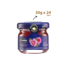 Seğmen Kavanoz 30 gr Gül Reçeli (24 adet)