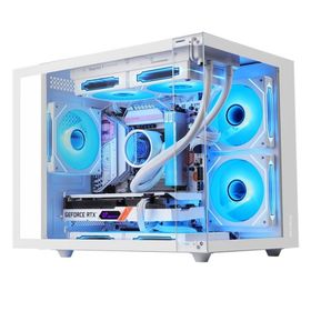 Segotep Brave W1 650 W Beyaz Micro ATX Gaming Bilgisayar Kasası