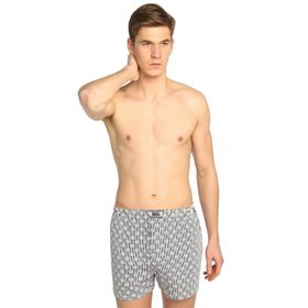 Seher 3'lü Yıldızı Desenli Gri Erkek Boxer