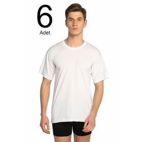 Seher ELF568S0003CCM6 Siyah 6'lı Erkek Fanila