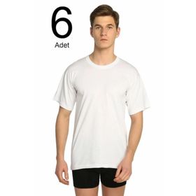 Seher ELF568S0003CCM6 Siyah 6'lı Erkek Fanila