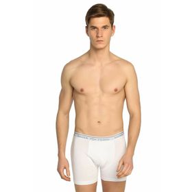 Seher ELF568S0060CCM12 Beyaz 12 li Paket likralı Erkek Boxer