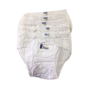 Seher Yıldızı Beyaz Erkek Çocuk 12'li Slip Külot
