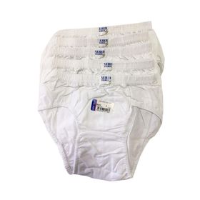 Seher Yıldızı Beyaz Erkek Çocuk 12'li Slip Külot