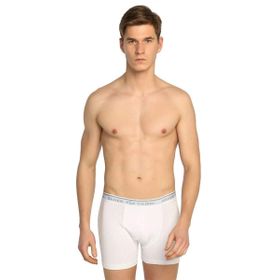 Seher Yıldızı Beyaz Likralı Erkek Boxer