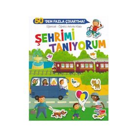 Şehrimi Tanıyorum Eğlenceli Öğretici Aktivite Kitabı 1-Dikkat Atölyesi Yayınları