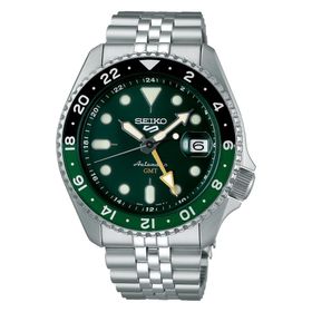 Seiko 5 Sports GMT SSK035K Metalik Gri Erkek Kol Saati