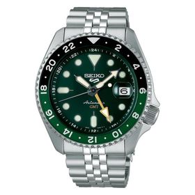 Seiko 5 Sports GMT SSK035K Metalik Gri Erkek Kol Saati