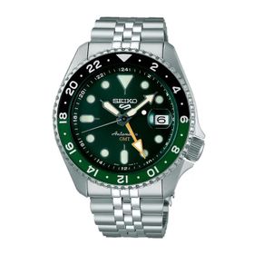 Seiko 5 Sports GMT SSK035K Metalik Gri Erkek Kol Saati